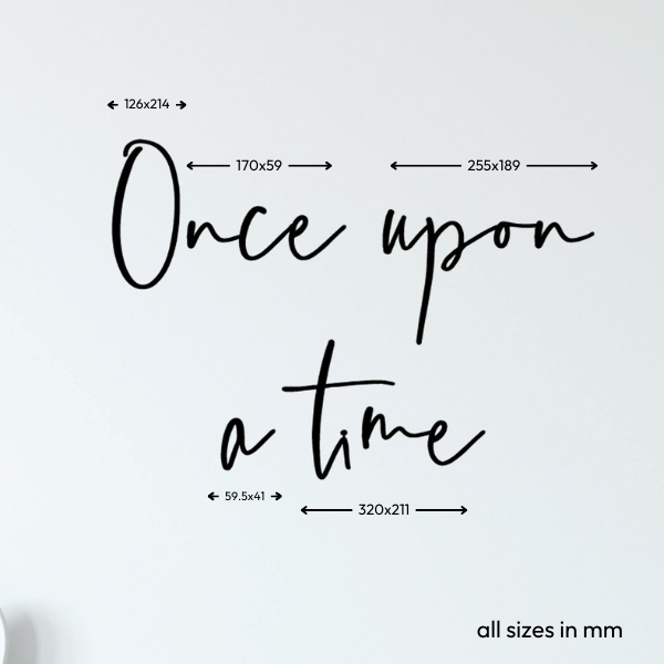 Once upon a time children's nursery/bedroom décor